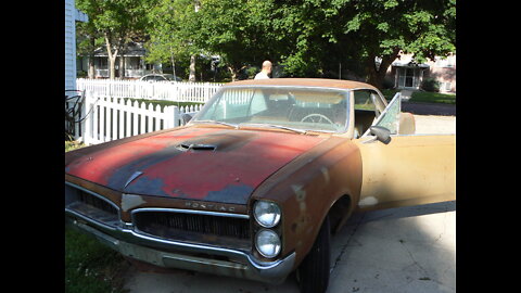 Restoring 1967 Lemans/GTO; Quick Hit Video, Removing Roof Rail Chrome