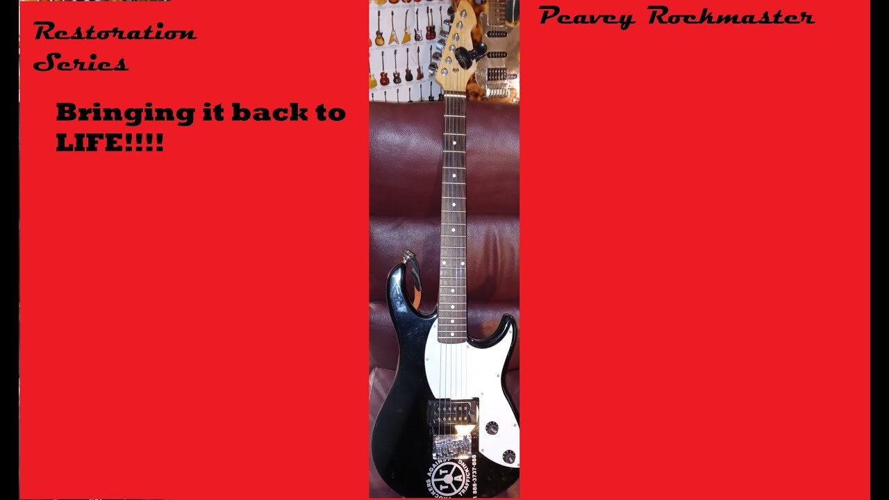 Restorstion Series Peavey Rockmaster Part 2(Episode 30)