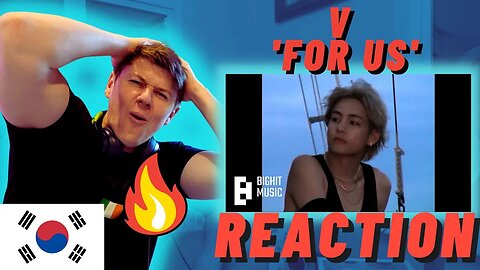 V 'For Us' Official MV - IRISH REACTION - V IS A VIBE