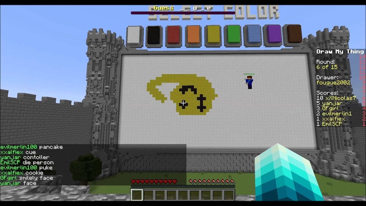 Kickin' Butt on Mineplex's Draw My Thing (Mineplex: Draw My Thing Gameplay and Commentary)