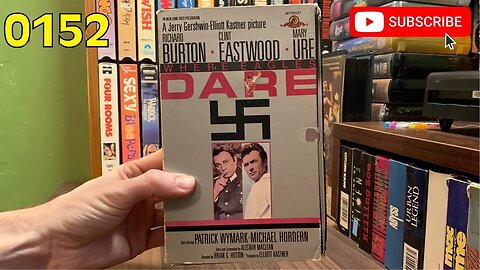 [0152] WHERE EAGLES DARE (1968) VHS INSPECT [#whereeaglesdare #whereeaglesdareVHS]
