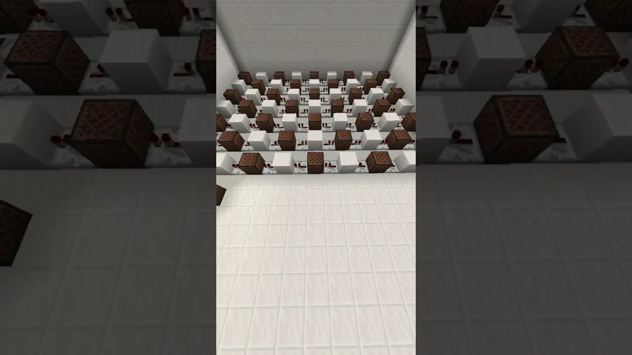 Coffin Dance On Note Blocks! #minecraft #shorts