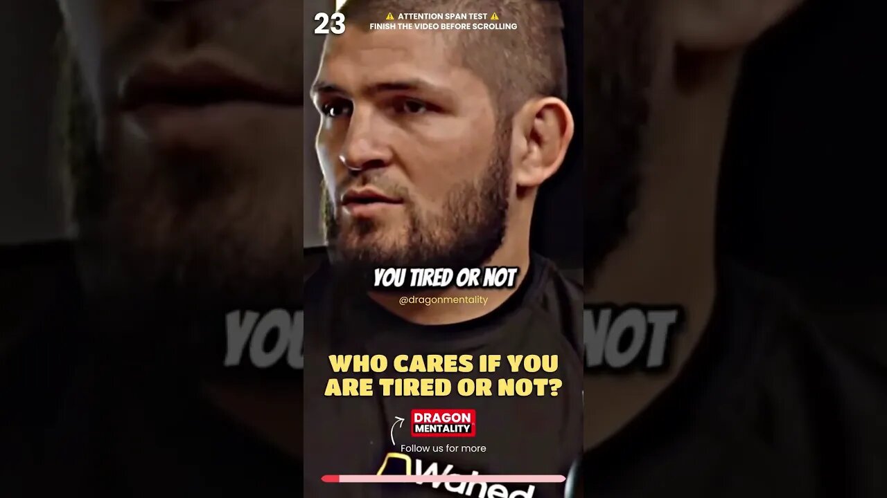 Greatest UFC Lightweight "Who cares if you are tired or not?" | Khabib Nurmagomedov #ufc #khabib