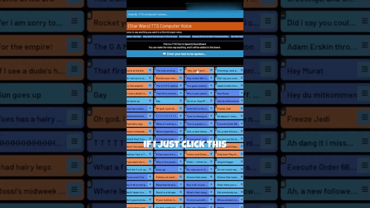Talk Like A Storm Trooper With Text to Speech #shorts