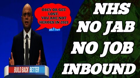 NHS No Jab No Job Inches Closers With Plans Being Made Now