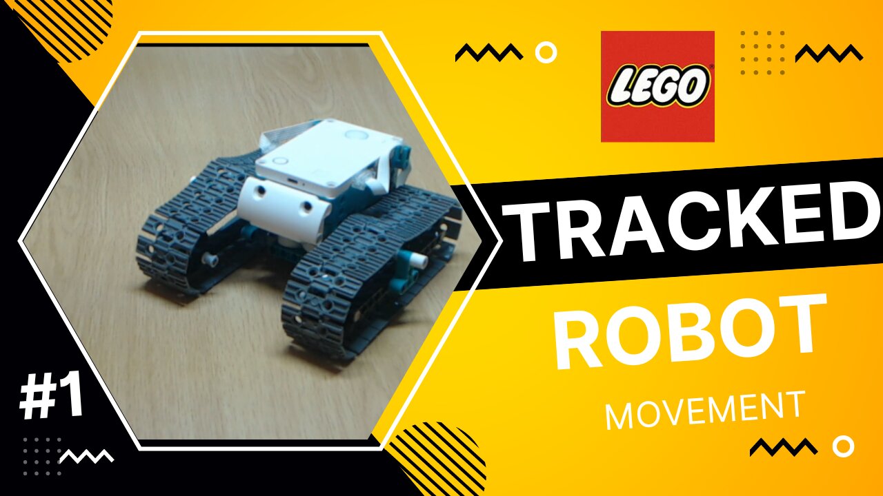 LEGO - Tracked Robot - E1