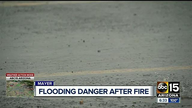 Flooding danger expected after Goodwin FIre