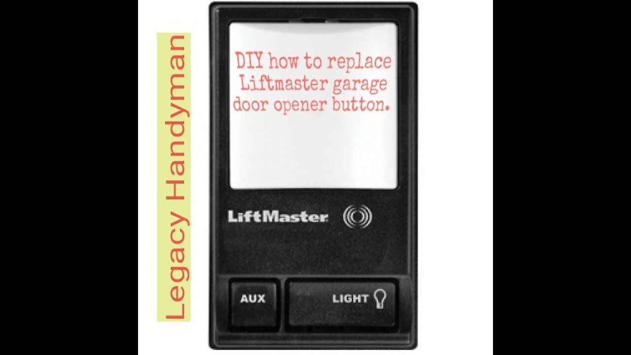 Liftmaster Garage door opener replacement