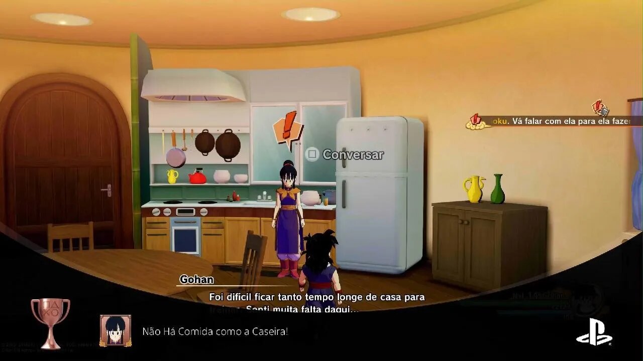 Não Há Comida como a Caseira! - Faça uma refeição completa - DRAGON BALL Z: KAKAROT