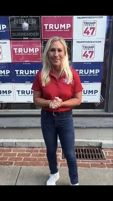 MARKING THE FIRST DAY🗳️🗓️🖌️🗳️📸TO EARLY VOTE FOR PRESIDENT TRUMP🏢🗳️💫