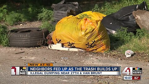 Neighborhood pleads for city to fix illegal dumping problem