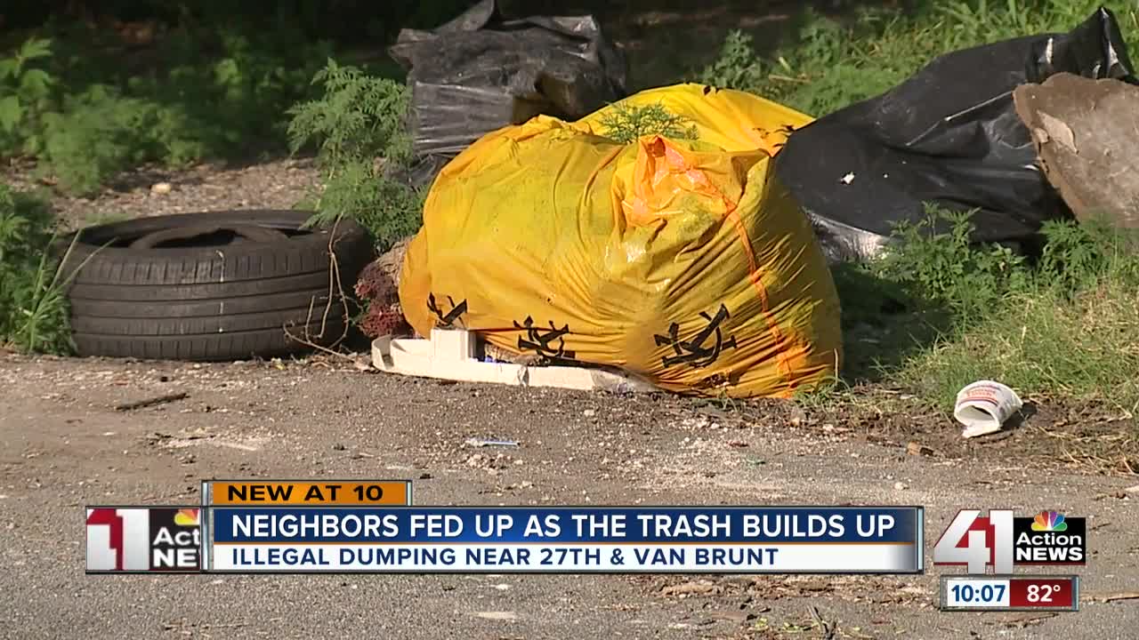 Neighborhood pleads for city to fix illegal dumping problem