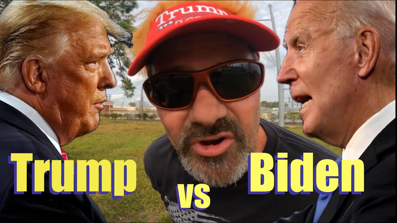 Trump and Biden visit the border