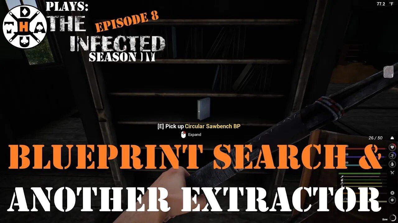Hunting For Blue Prints & Learning The Cave Layout! The Infected Gameplay S4EP8