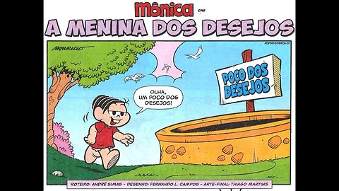 Mônica em-A menina dos desejos | Gibis do Rapha 2