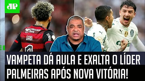 "O Flamengo TÁ SUBINDO de produção? Tá! Mas o Palmeiras..." Vampeta DÁ AULA e EXALTA o LÍDER VERDÃO!