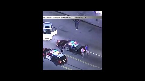 Chase Suspect Breaks Out Dancing 🟠⚪🟣 NPC Crime