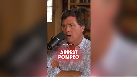 Mike Pompeo is Threatening To Sue Tucker Carlson For Telling The Truth - 8/26/24