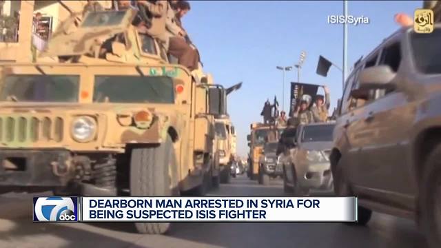 Dearborn native captured in northern Syria, accused of fighting for ISIS