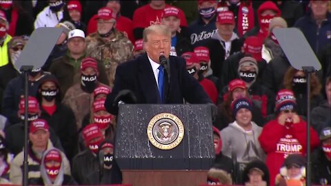 President Trump Visits Lansing