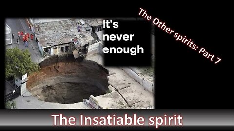 The Insatiable spirit - Pastor Ben (The Lampstand - Victoria)