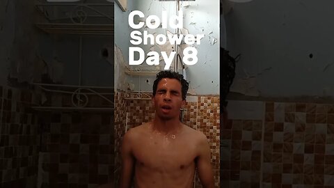 Cold Shower Day 8✌️ #coldshower #workout #coldshowers