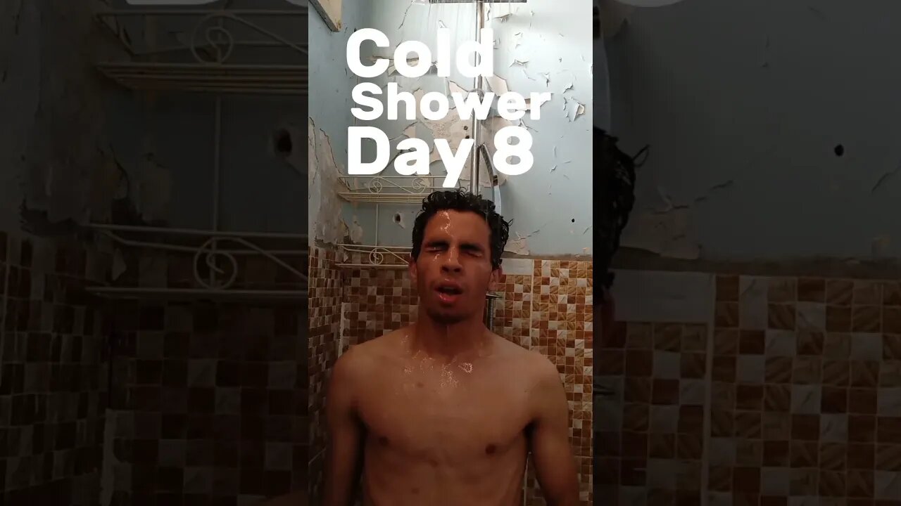 Cold Shower Day 8✌️ #coldshower #workout #coldshowers