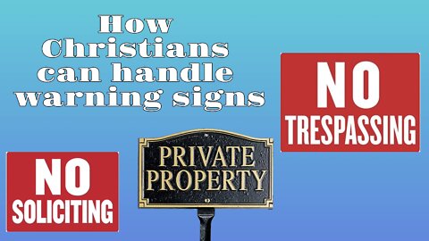 Evangelism, soliciting, & private property