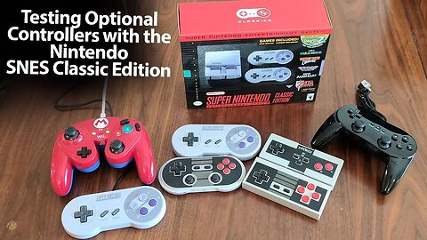 Can You Use Any Optional Controllers with the Nintendo SNES Classic Edition?