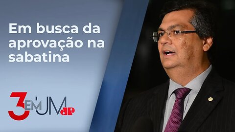 Flávio Dino já realiza reuniões no Senado após ter nome indicado ao STF