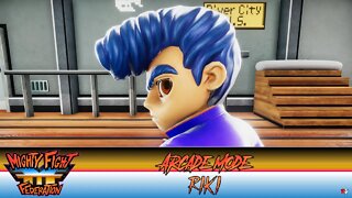 Mighty Fight Federation: Arcade Mode - Riki