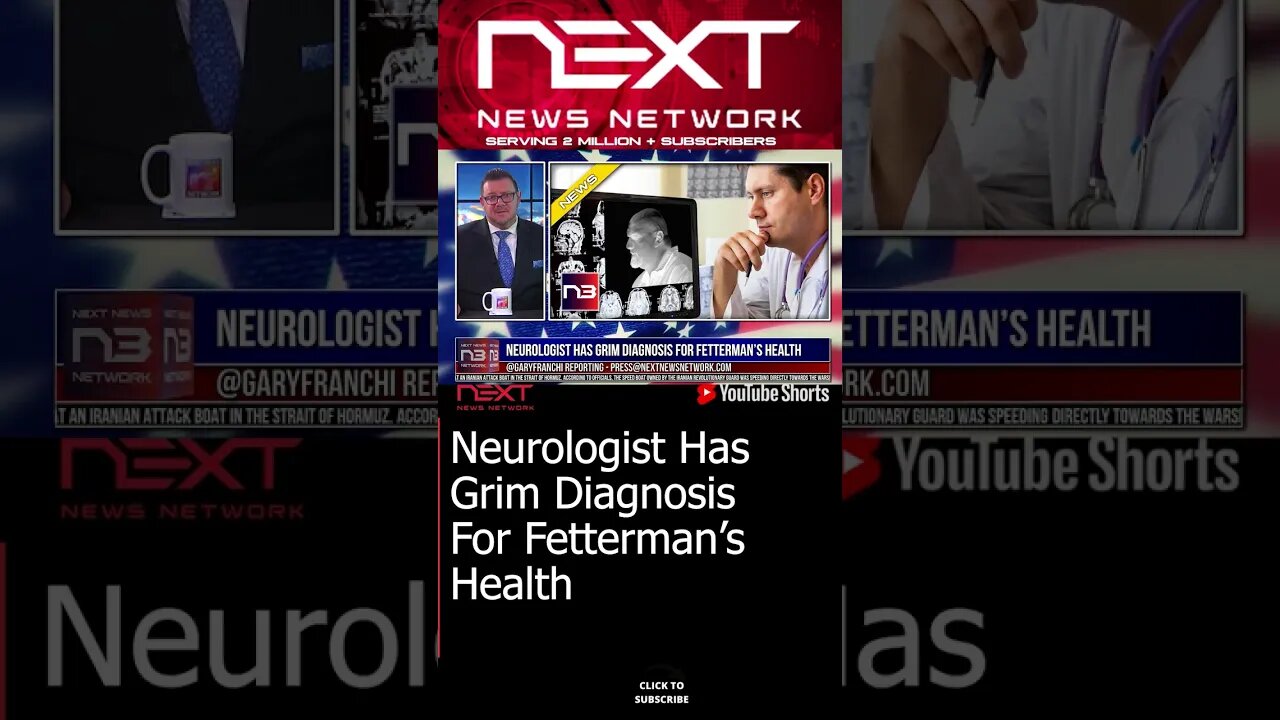 Neurologist Has Grim Diagnosis For Fetterman’s Health #shorts