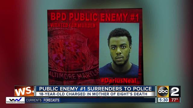 Baltimore Police capture Public Enemy No 1. man who shot and killed mother of eight