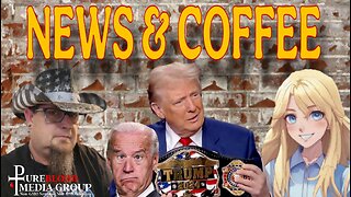 NEWS & COFFEE WITH HANDY AND DA- ASSAD FALLS, BIDEN COMMENTS, TRUMP MANIA, JAY Z EXPOSED AND MORE