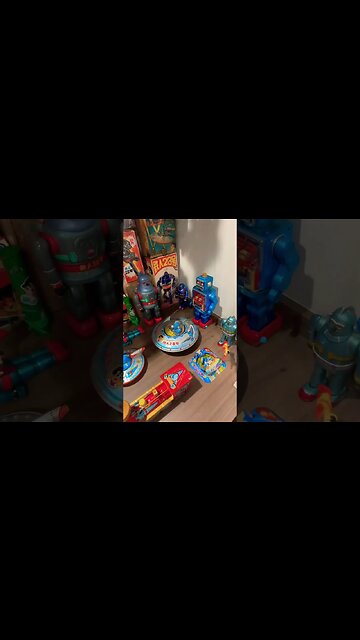 The greatest collection of #gigantor tin in the world?! 🤔🤖 #shorts