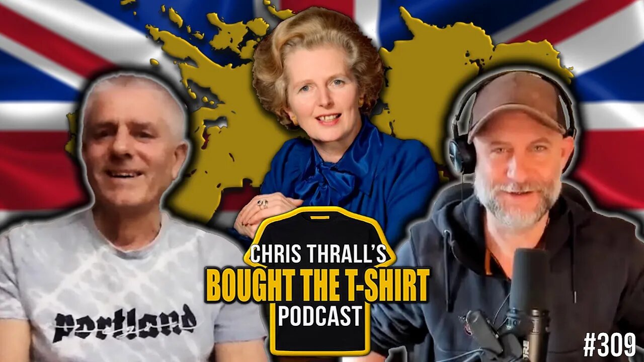 Thatcher's Falklands Deception? | Paul Cardin Royal Navy | Bought The T-Shirt Podcast