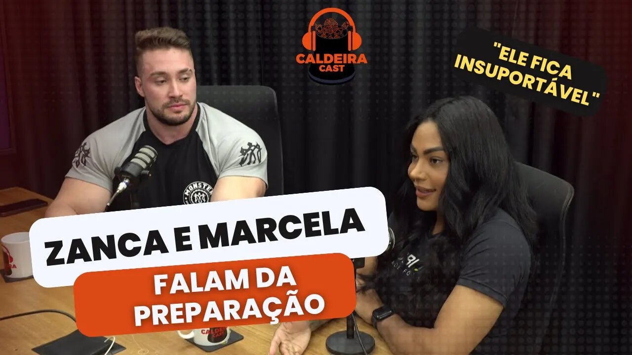 ZANCARELLI E MARCELA CONTAM SOBRE A PREPARAÇÃO EM CASAL