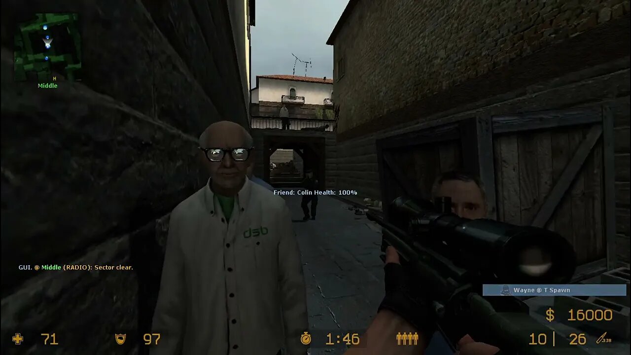 Counter Strike Source Italy Bots #24 Only Sniper Rifles