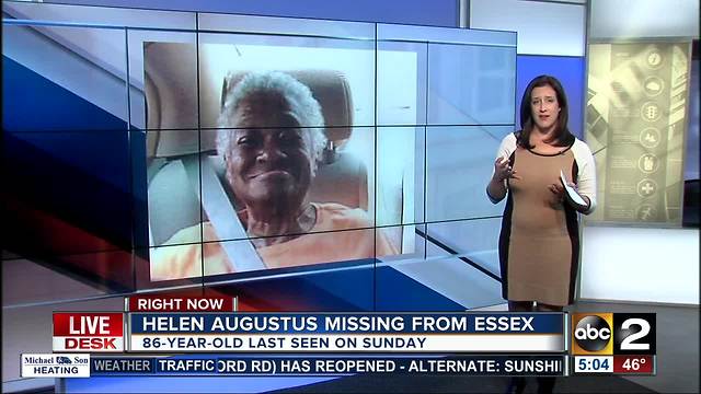 Missing 86 year-old-woman from Baltimore County