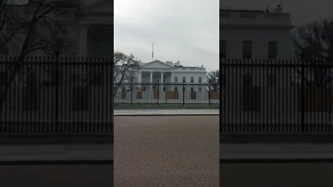 1/13/22 Nancy Drew in DC- Live Video 2- Look at WH- Wall Extended