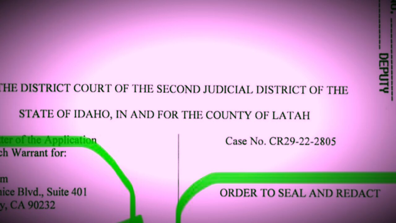 Updated Search Warrants in Moscow Idaho4 Case