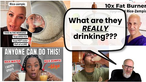 Rice-Zempic: What Are You REALLY Drinking? (the actual science behind this trend)