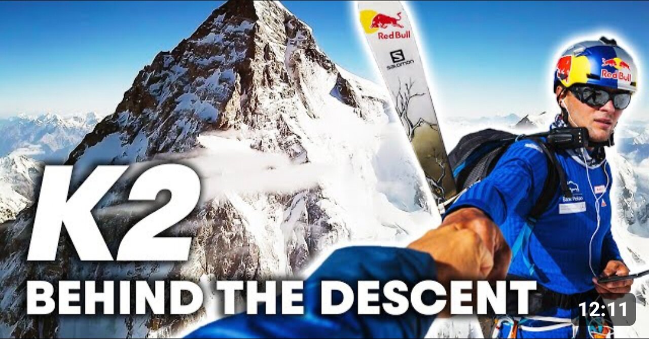 Experience the world's first ski descent