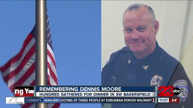 Sgt. Dennis Moore remembered and celebrated with dinner