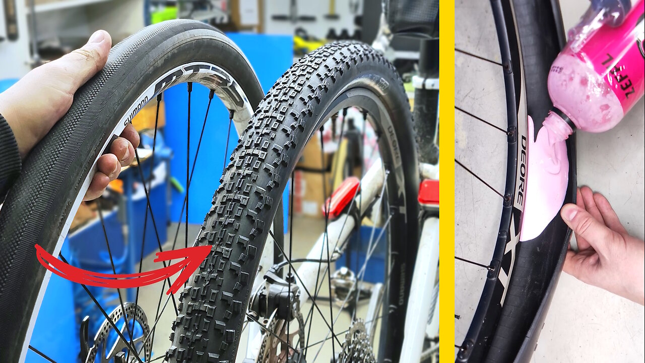 A good winter bicycle tires. How to replace a tubeless bike tires