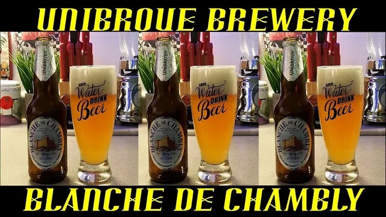 Unibroue Brewery ~ Blanche de Chambly Belgian White Ale