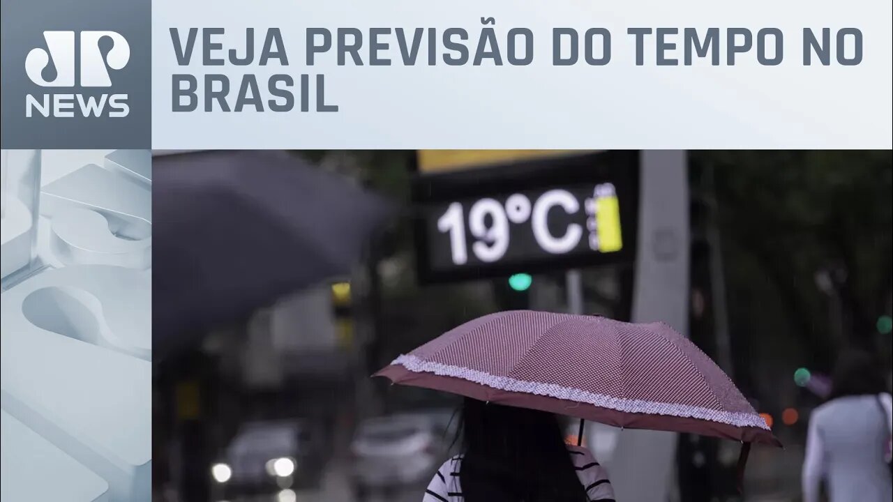 Nova frente fria acaba com onda de calor no Sul e Sudeste