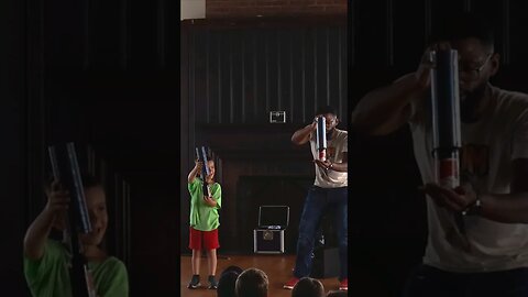 This kid refuses to pay attention on stage #magic #funny #shorts