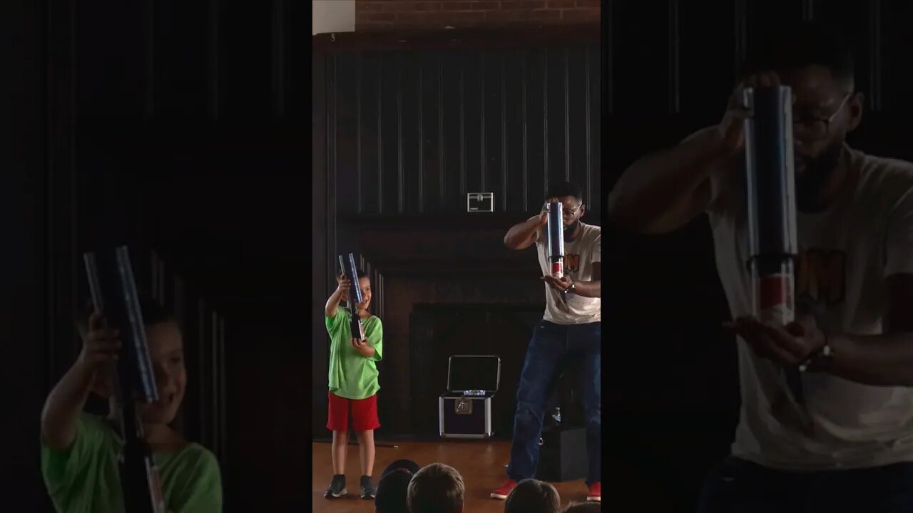 This kid refuses to pay attention on stage #magic #funny #shorts