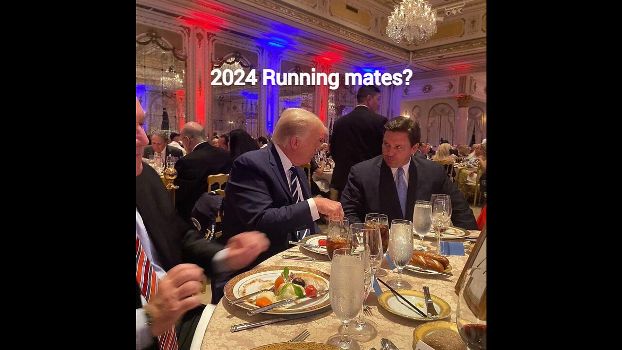 Trump 2024 Announcement Update. DeSantis VP??